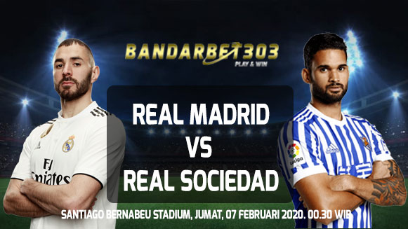 Prediksi Skor Real Madrid vs Real Sociedad 7 Februari 2020
