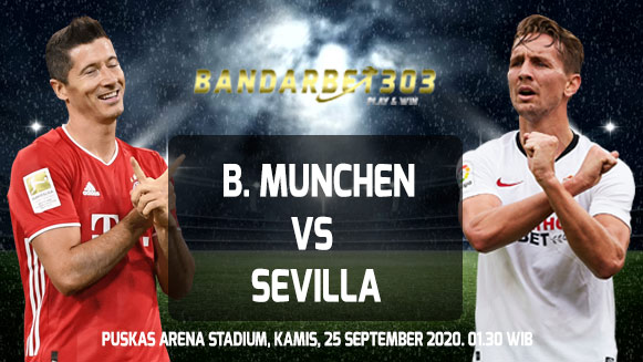 Prediksi Skor Bayern Munchen vs Sevilla 25 September 2020